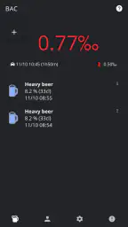 MyPromille - Alkoholräknare screenshot