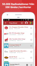 myTuner Radio Sverige screenshot