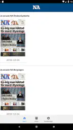 NA e-tidning screenshot