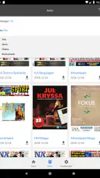 NA e-tidning screenshot