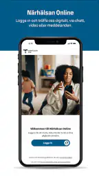 Närhälsan Online screenshot