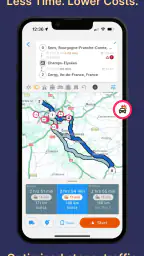 NaviTruck: GPS Navigation Maps screenshot