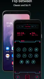 Neo Launcher, Sci-fi Hitech screenshot