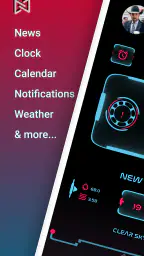 Neo Launcher, Sci-fi Hitech screenshot