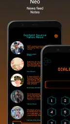 Neo Launcher, Sci-fi Hitech screenshot