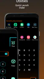 Neo Launcher, Sci-fi Hitech screenshot