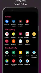 Neo Launcher, Sci-fi Hitech screenshot