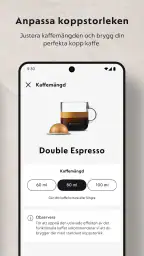 Nespresso Smart screenshot