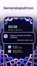 Niagara Launcher ‧ Startskärm screenshot