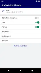 Nordea ID screenshot