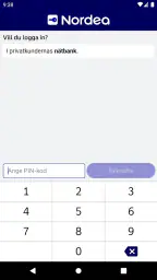 Nordea ID screenshot