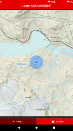 Norgeskart screenshot