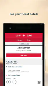 Norwegian Travel Assistant screenshot