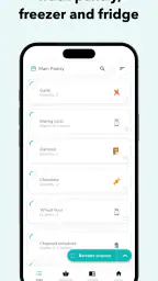 NoWaste: Food Inventory Lists screenshot