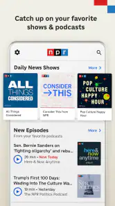 NPR: National & Local News screenshot