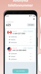 Number2Go: Second Phone Number screenshot