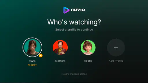 Nuvio screenshot