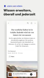 NZZ Nachrichten screenshot