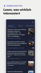 NZZ Nachrichten screenshot