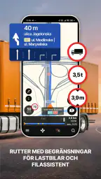 Odysseus GPS Truck Navigation screenshot