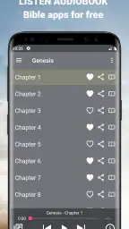 Offline Audio Bible KJV App screenshot