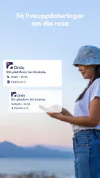 Omio: SJ Tåg, Buss, Resor App screenshot