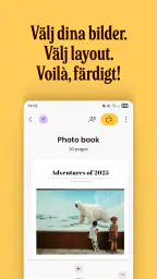 Once Upon | Fotobok med text screenshot
