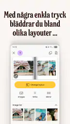 Once Upon | Fotobok med text screenshot