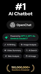 Open Chat - AI bot app screenshot