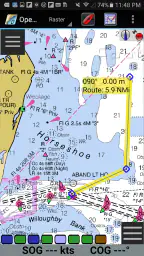 OpenCPN screenshot