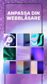 Opera webbläsare med AI screenshot