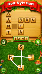 Ordet Kryssordsöknings Spel screenshot