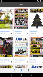 Östersunds-Posten e-tidning screenshot