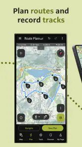 Outdooractive. Vandra & Cykla screenshot