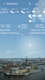 Pålitligt Väder YoWindow screenshot