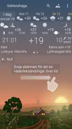 Pålitligt Väder YoWindow screenshot