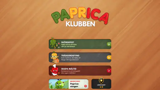 Papricaklubben screenshot