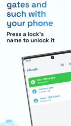 Parakey: Mobile access screenshot