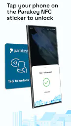 Parakey: Mobile access screenshot