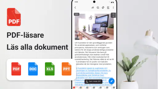 PDF-läsare och PDF-redigerare screenshot