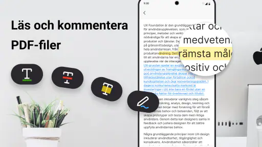 PDF-läsare och PDF-redigerare screenshot