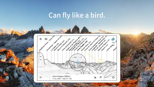 PeakFinder screenshot