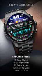 PER27 Digital Watch Face screenshot
