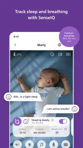 Philips Avent Baby Monitor+ screenshot