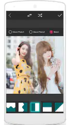 Photo blend screenshot