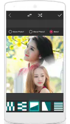 Photo blend screenshot