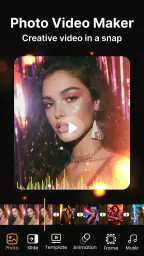 Photo Video Maker Music Song screenshot