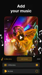 Photo Video Maker Music Song screenshot