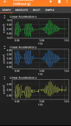 phyphox screenshot