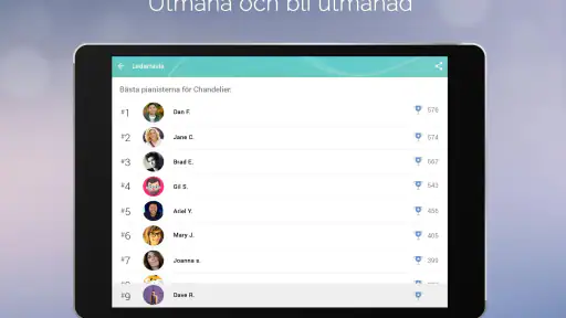 Piano Spela och lär dig sånger screenshot